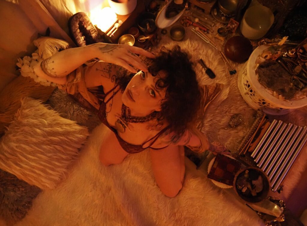 Nickie Jean in her studio