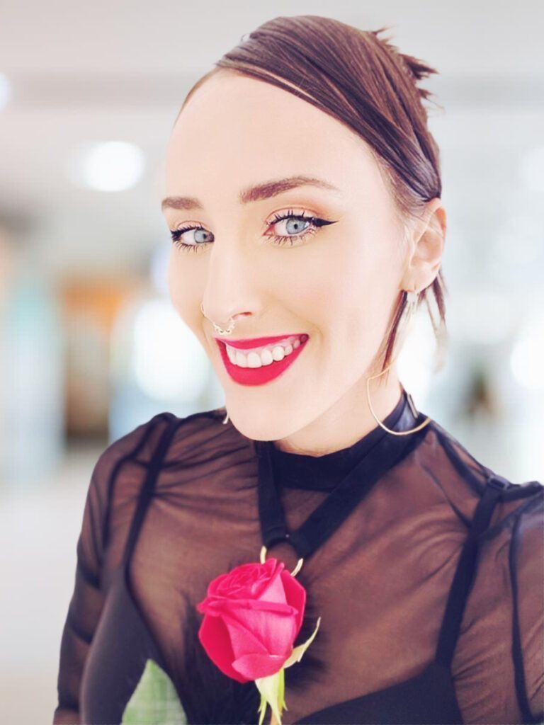 Dakini Aurora Rose Smiling