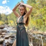 Elizabeth out in nature
