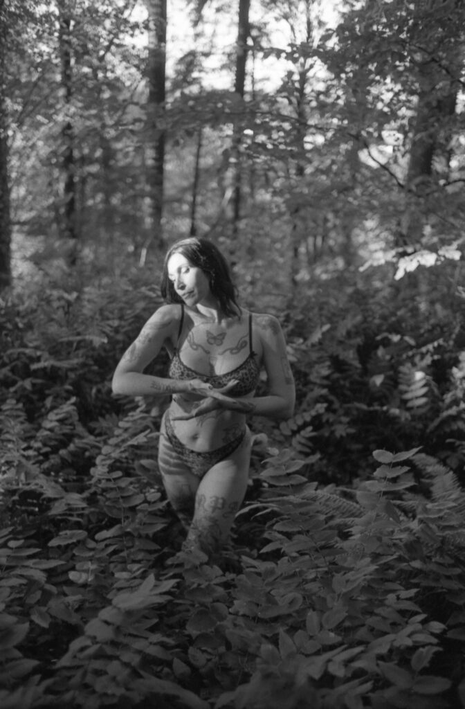 Ciela in the forrest