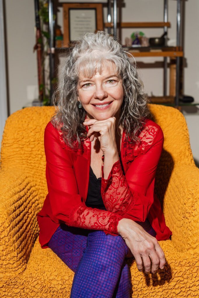 Melody Joyce in the sofa
