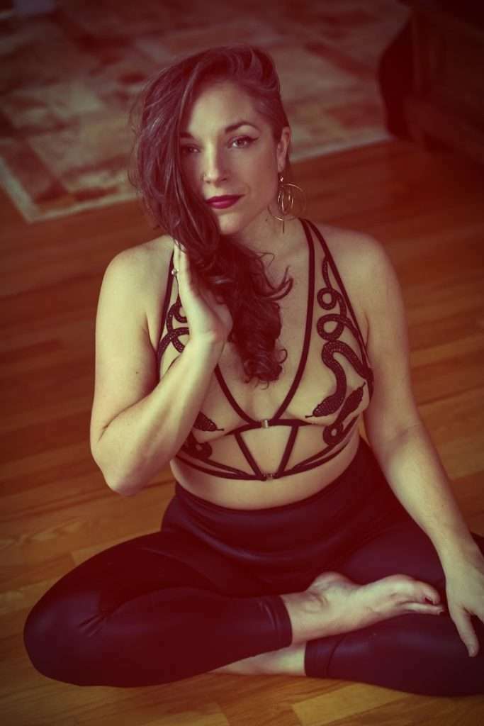 Sitting on the floor