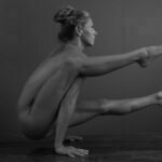 Nude armbalancing by Amy.
