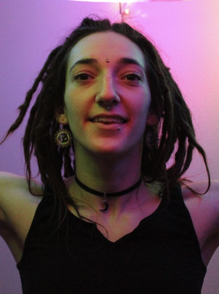LittleMissMac with her dreads