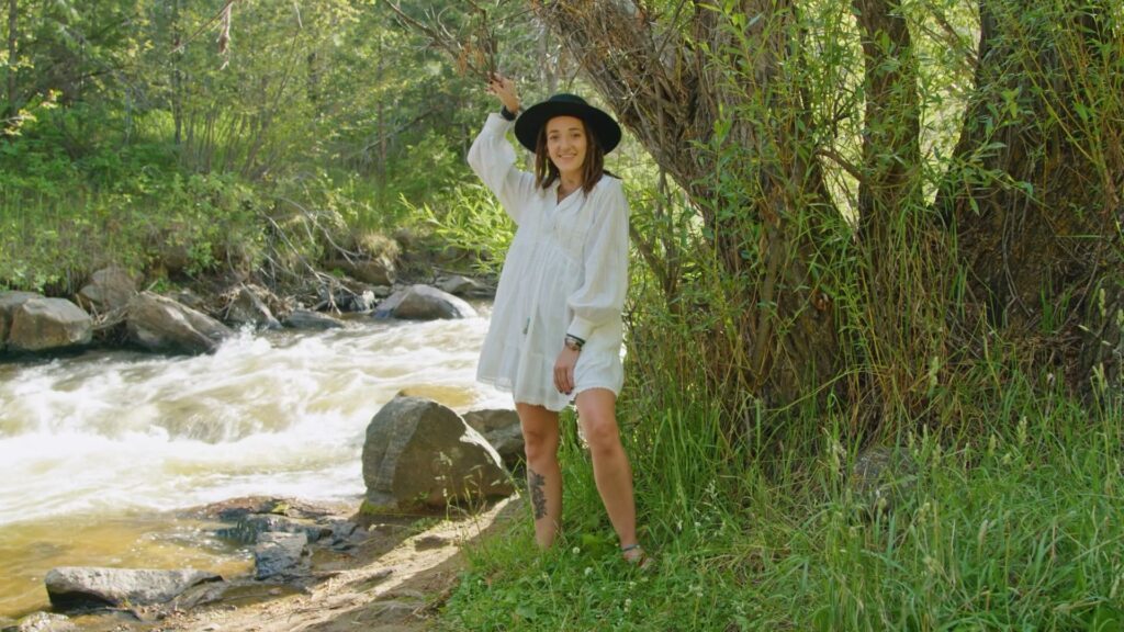 LittleMissMac enjoying nature