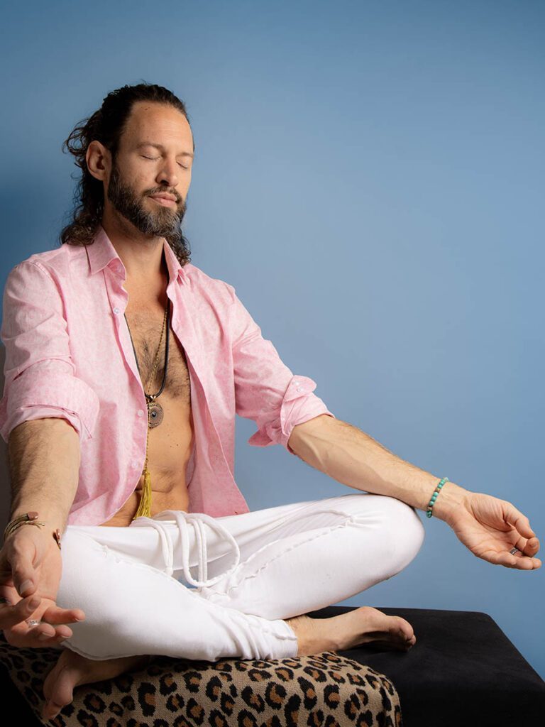 Jehiah meditating