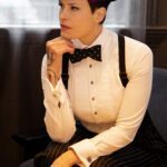 Natalie King dressed smart