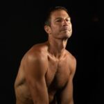 Sebastian posing topless