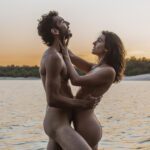 Naiyana Raine embraced with her lover