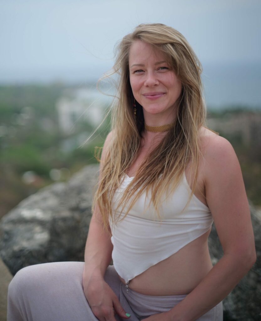 Samantha Love out in nature