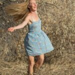 Elody Ecstasy out in nature enjoying the sun