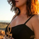 Yulia Rose ina black top