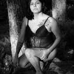 Mistress Amada in the woods.