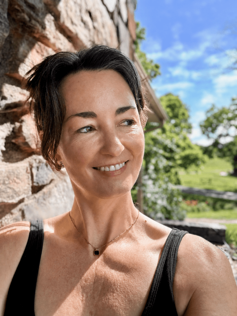 Close-up of Robyn Lynn with a warm smile